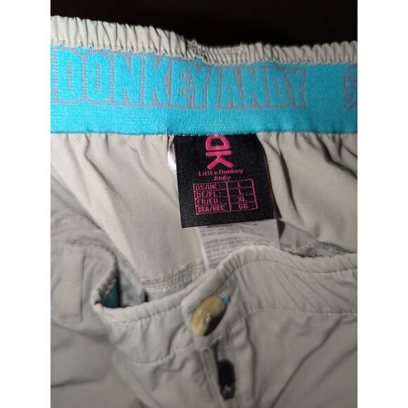 Little Donkey Andy Khaki Stretch Convertible Pants Quick Dry UV Protect Men’s L - Picture 13 of 14